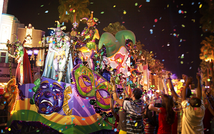 Mardi Gras Parade Float for Universal Orlando Universal Studios Florida